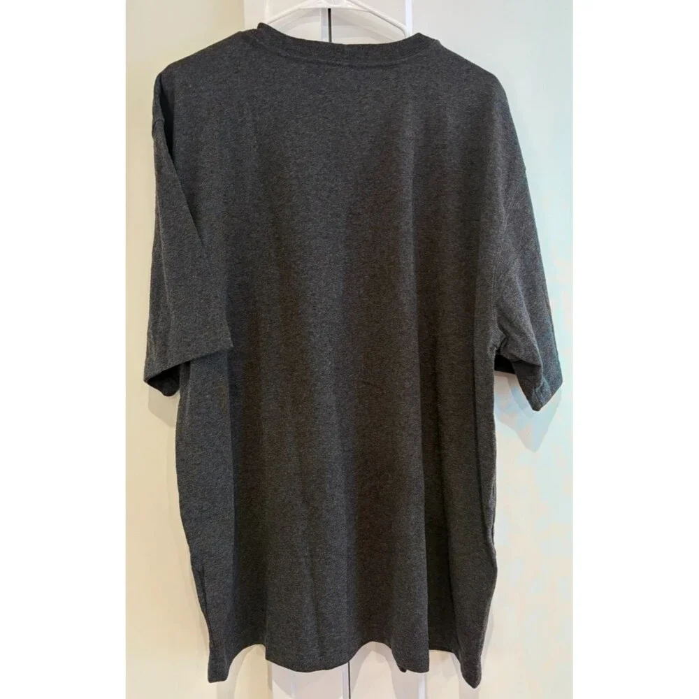 CARHARTT Shirt Mens XL loose Fit Short Sleeve Tee Crew Neck Work Cotton Blend - Picture 6 of 9